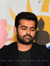 Ram Pothineni and Koneru Hampi at Amaravathi Marathon