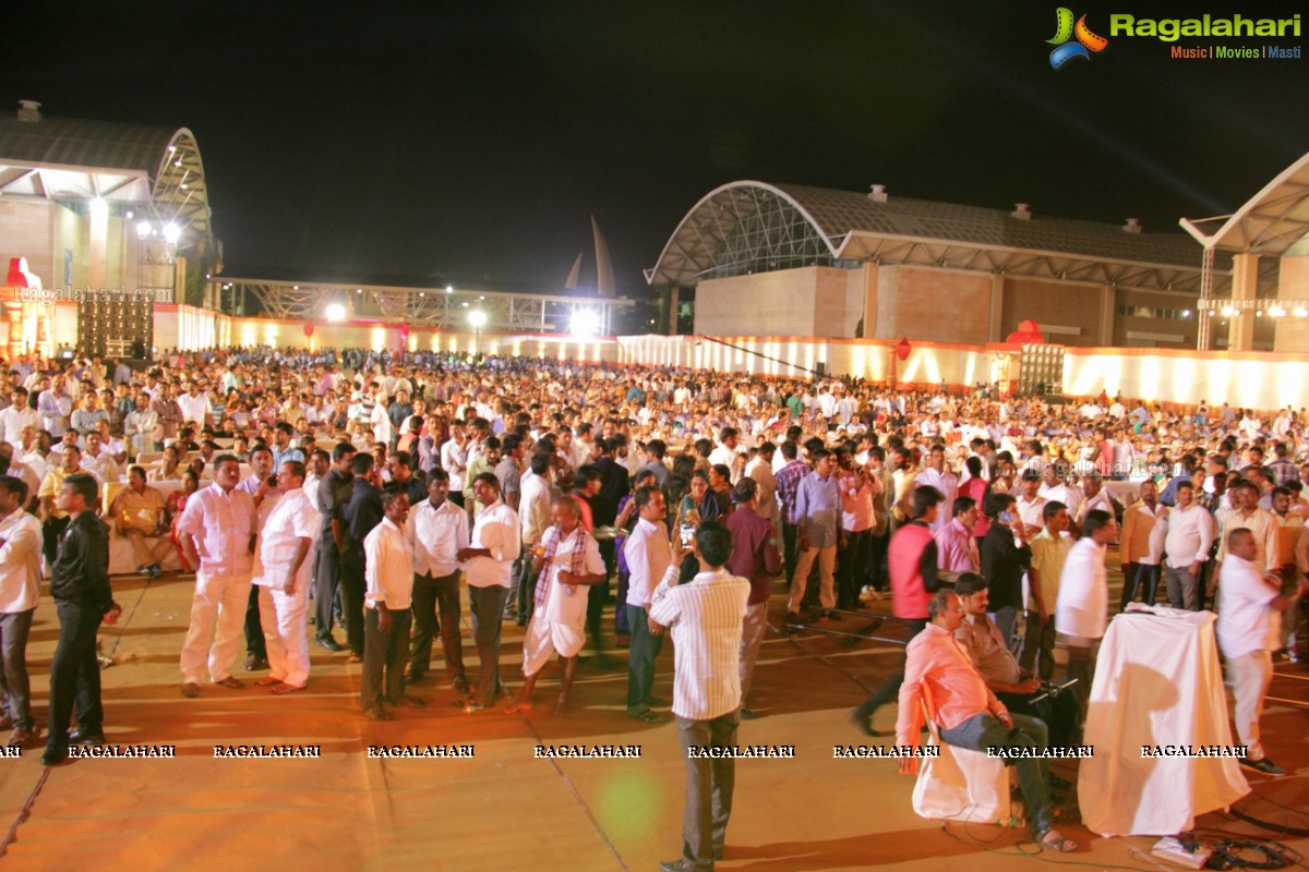 TDP MLA Revanth Reddy's Daughter Nymisha Wedding Ceremony at HITEX, Hyderabad