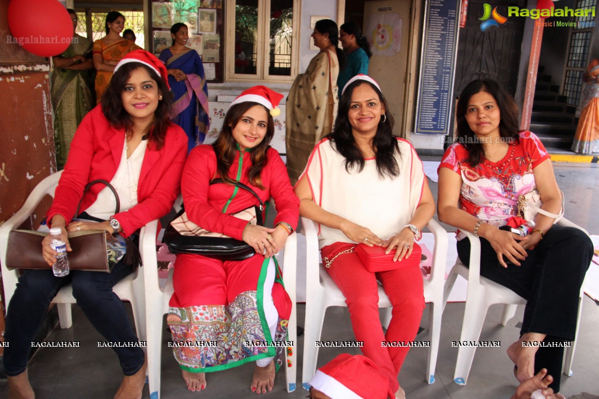 The Spreading Smiles Event by Samanvay Ladies Club at Nachiketa Tapovan School, Hyderabad