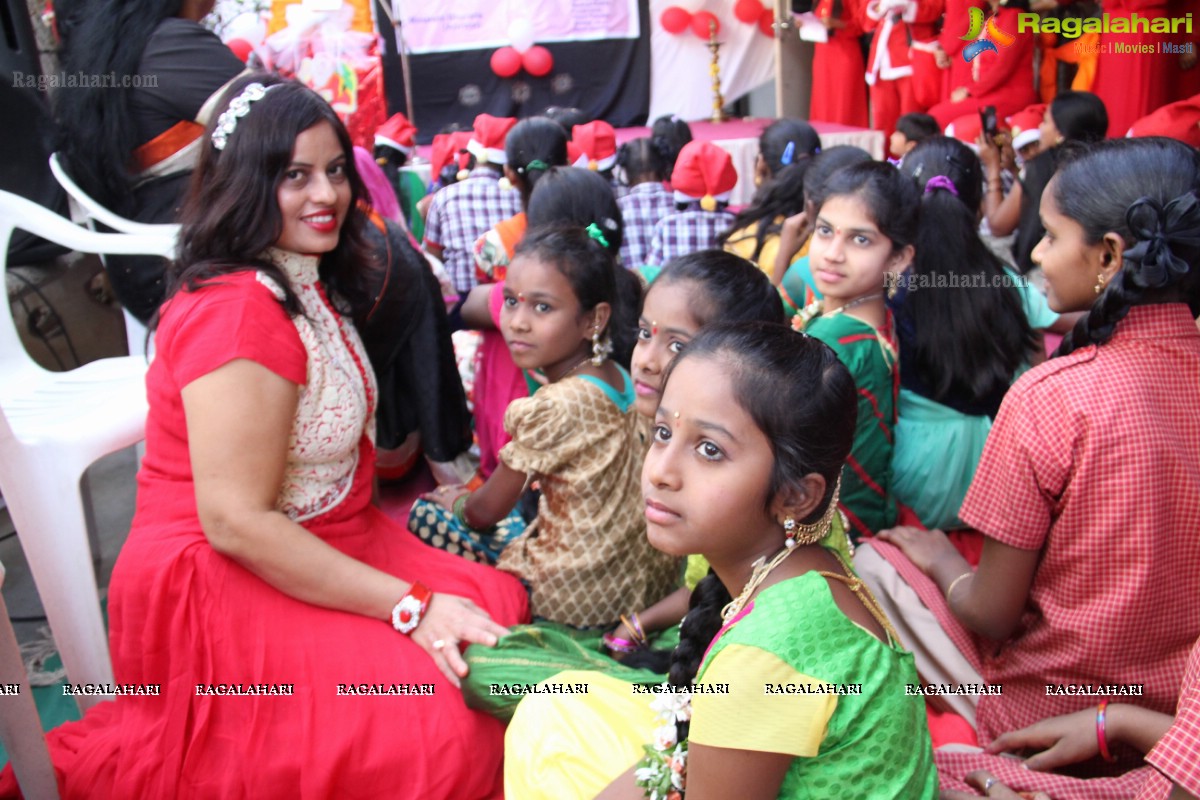 The Spreading Smiles Event by Samanvay Ladies Club at Nachiketa Tapovan School, Hyderabad