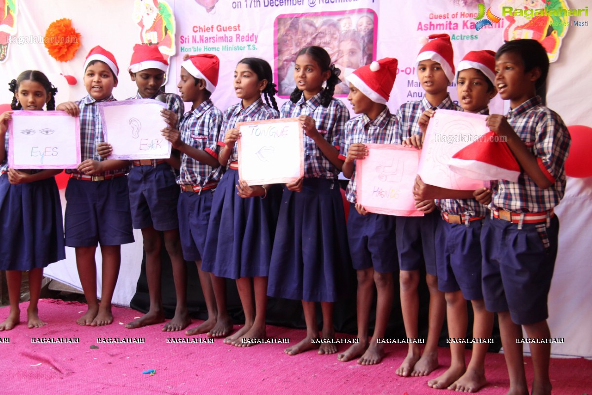 The Spreading Smiles Event by Samanvay Ladies Club at Nachiketa Tapovan School, Hyderabad