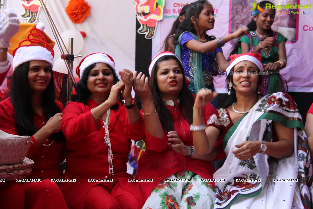 The Spreading Smiles Event by Samanvay Ladies Club at Nachiketa Tapovan School, Hyderabad