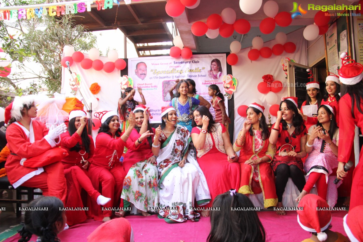 The Spreading Smiles Event by Samanvay Ladies Club at Nachiketa Tapovan School, Hyderabad