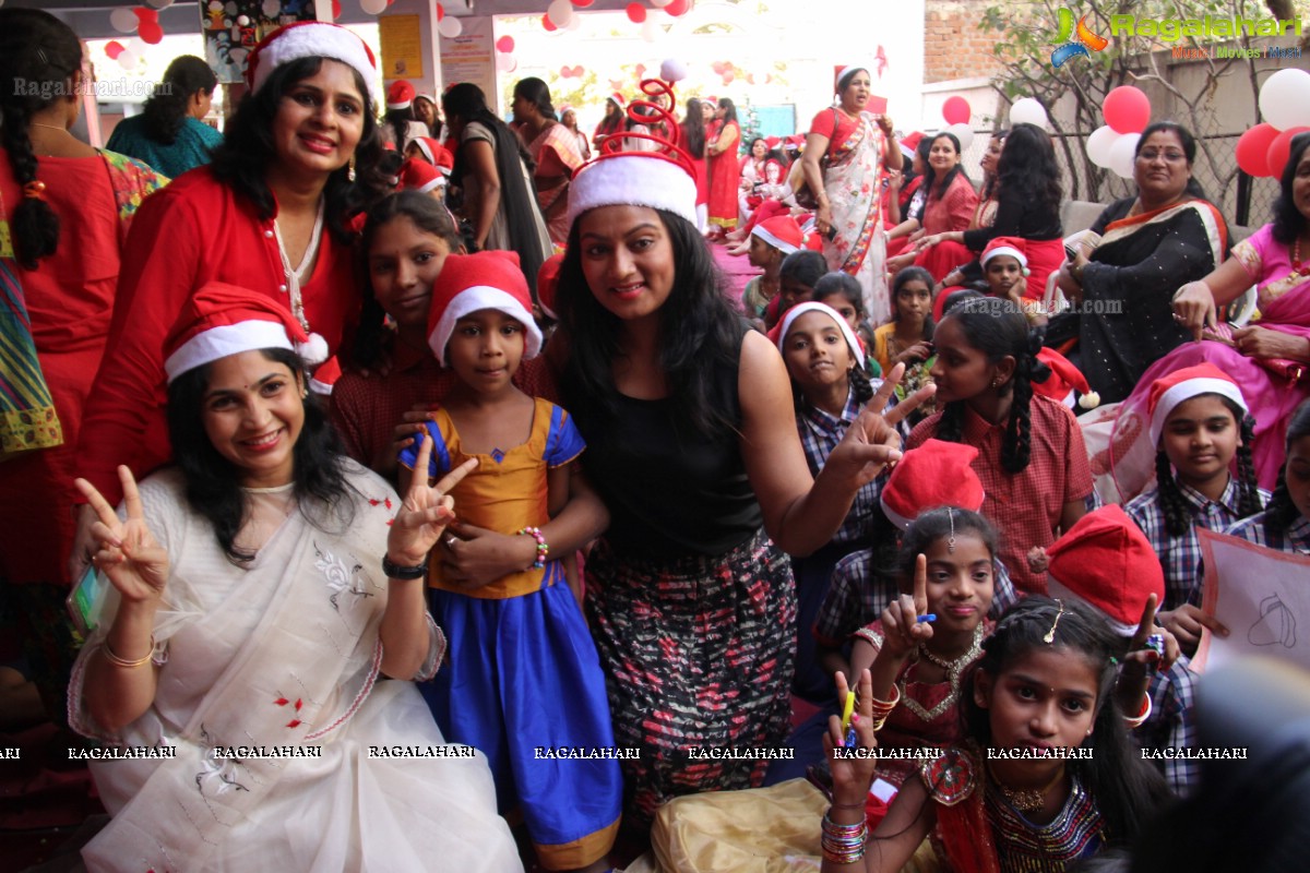 The Spreading Smiles Event by Samanvay Ladies Club at Nachiketa Tapovan School, Hyderabad