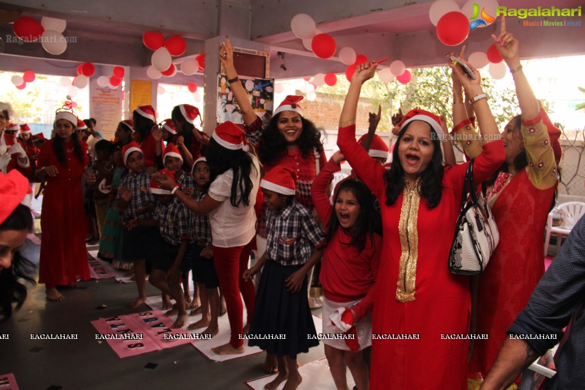 The Spreading Smiles Event by Samanvay Ladies Club at Nachiketa Tapovan School, Hyderabad