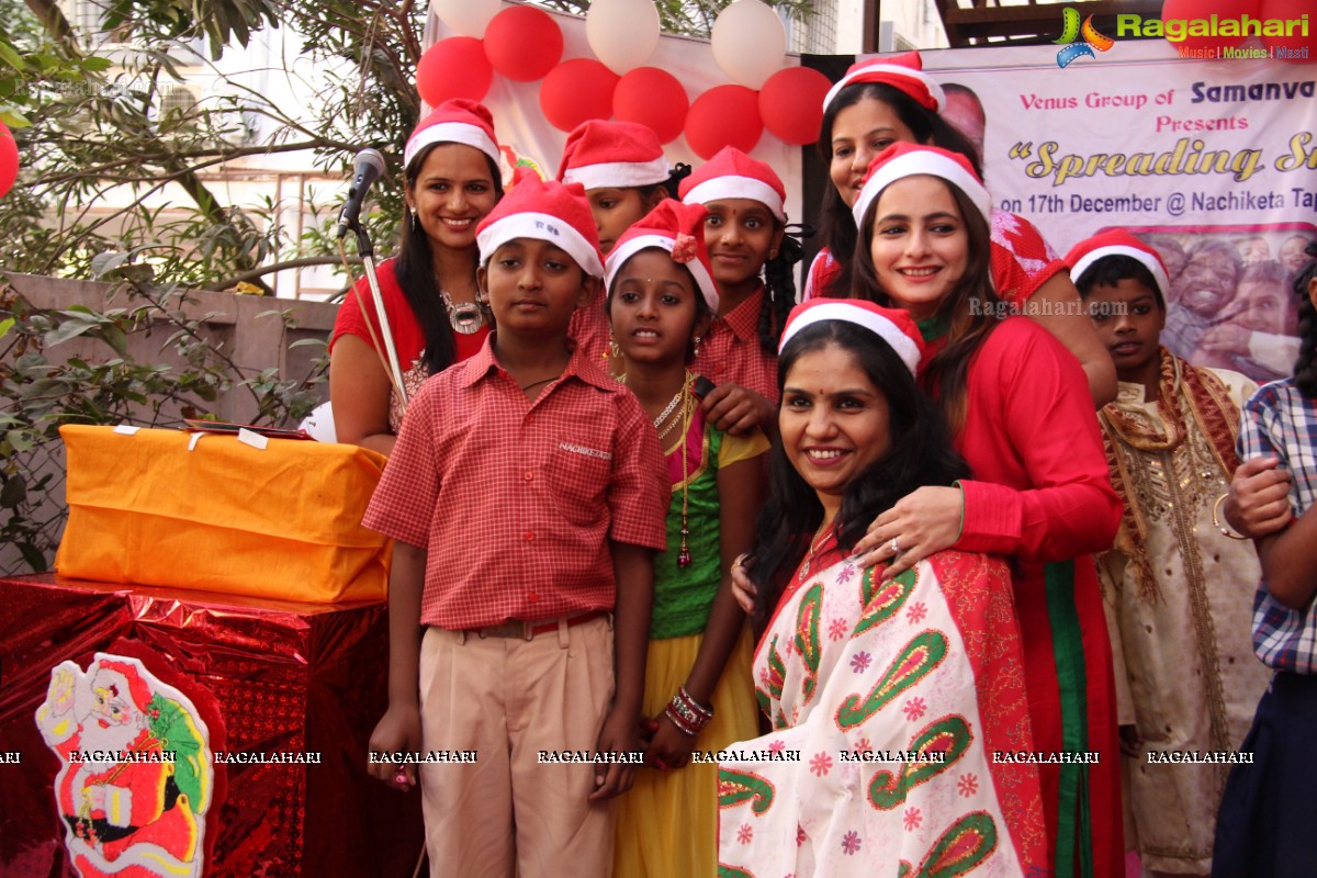 The Spreading Smiles Event by Samanvay Ladies Club at Nachiketa Tapovan School, Hyderabad