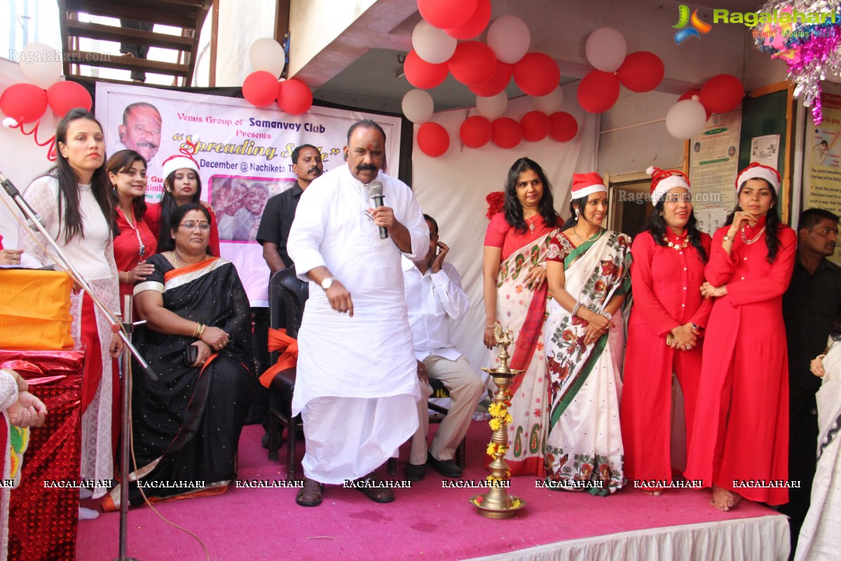 The Spreading Smiles Event by Samanvay Ladies Club at Nachiketa Tapovan School, Hyderabad