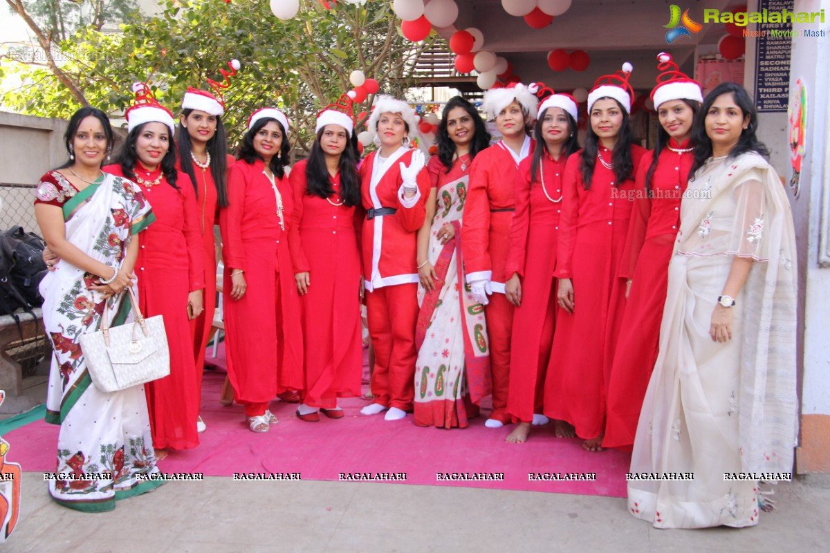 The Spreading Smiles Event by Samanvay Ladies Club at Nachiketa Tapovan School, Hyderabad