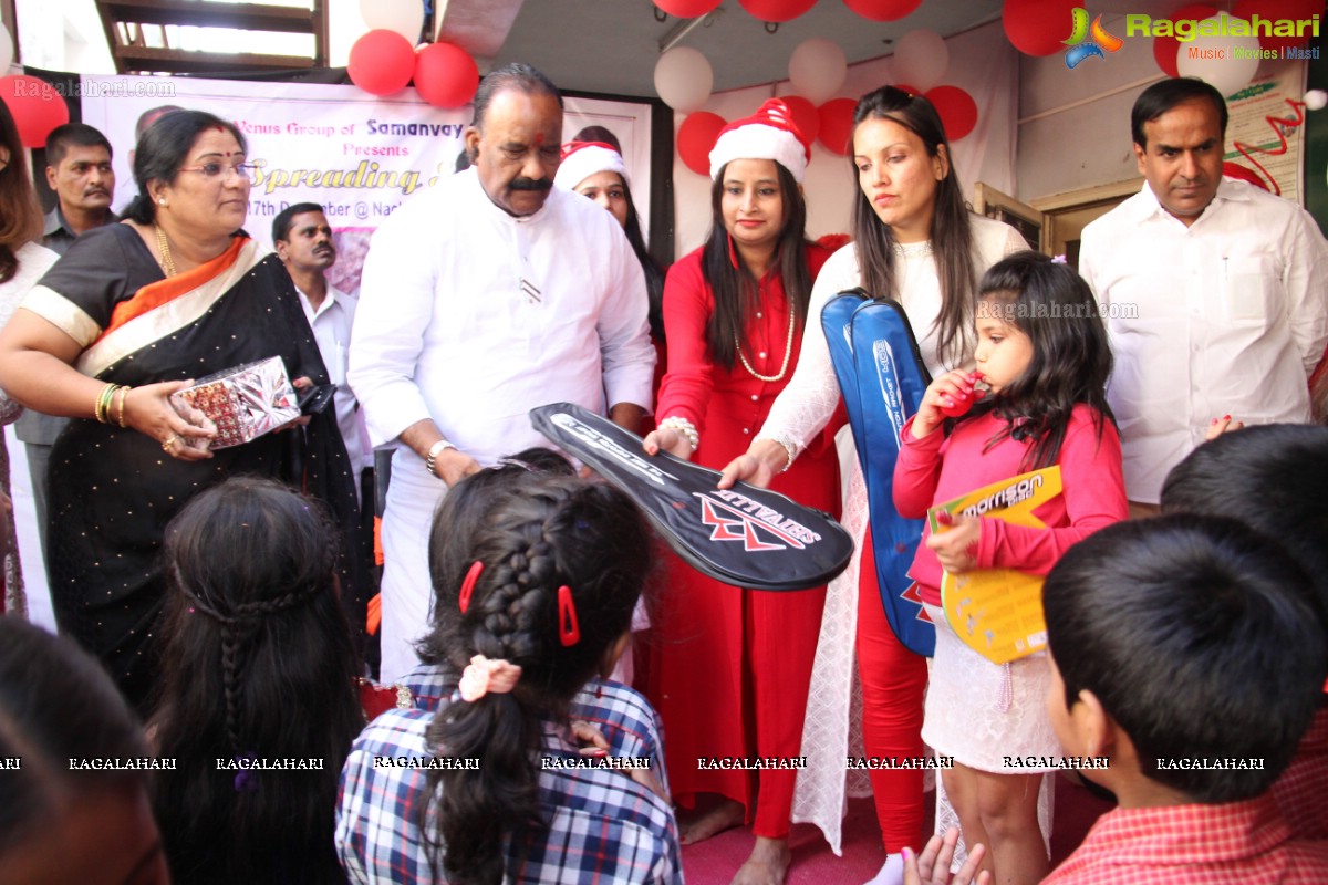 The Spreading Smiles Event by Samanvay Ladies Club at Nachiketa Tapovan School, Hyderabad