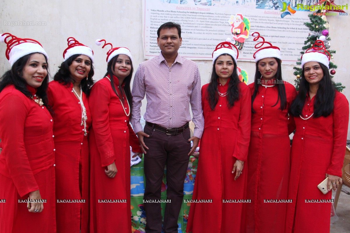 The Spreading Smiles Event by Samanvay Ladies Club at Nachiketa Tapovan School, Hyderabad