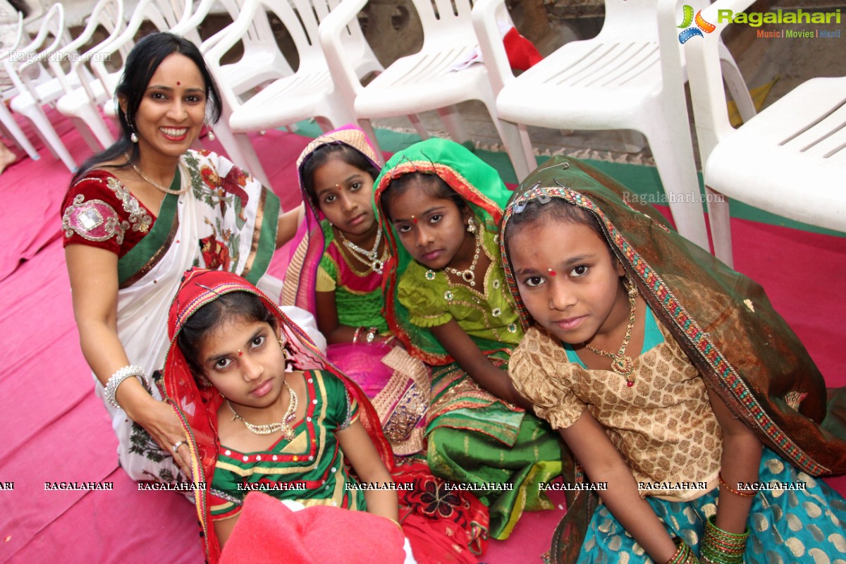 The Spreading Smiles Event by Samanvay Ladies Club at Nachiketa Tapovan School, Hyderabad