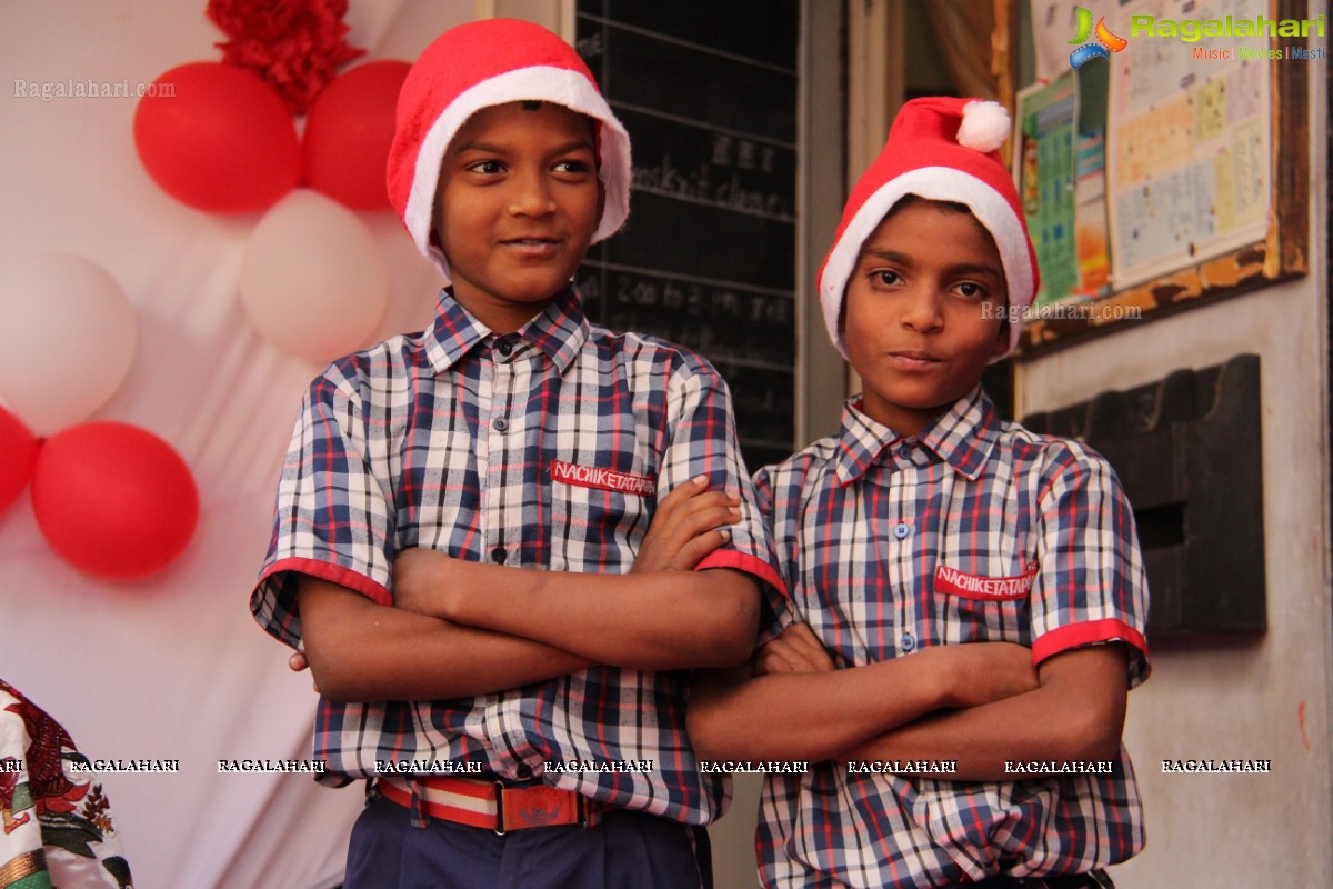 The Spreading Smiles Event by Samanvay Ladies Club at Nachiketa Tapovan School, Hyderabad