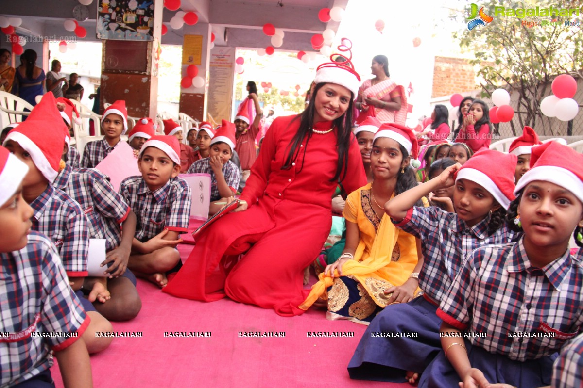 The Spreading Smiles Event by Samanvay Ladies Club at Nachiketa Tapovan School, Hyderabad