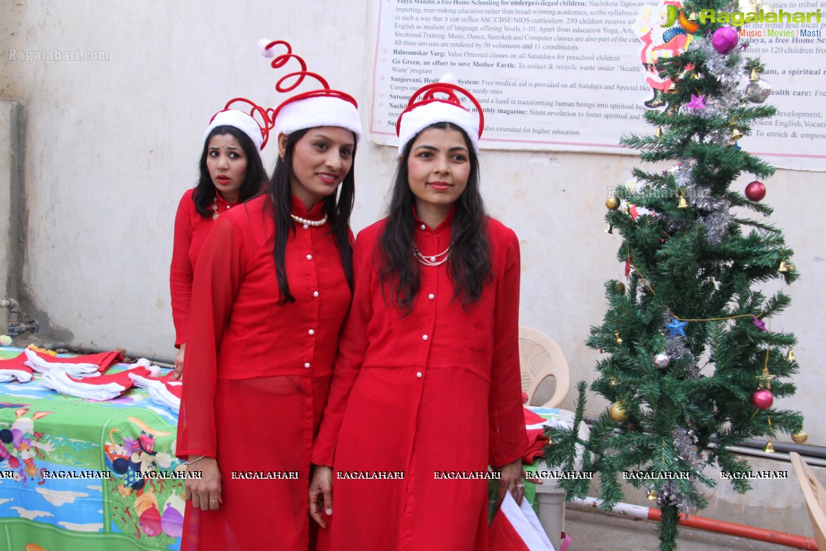 The Spreading Smiles Event by Samanvay Ladies Club at Nachiketa Tapovan School, Hyderabad