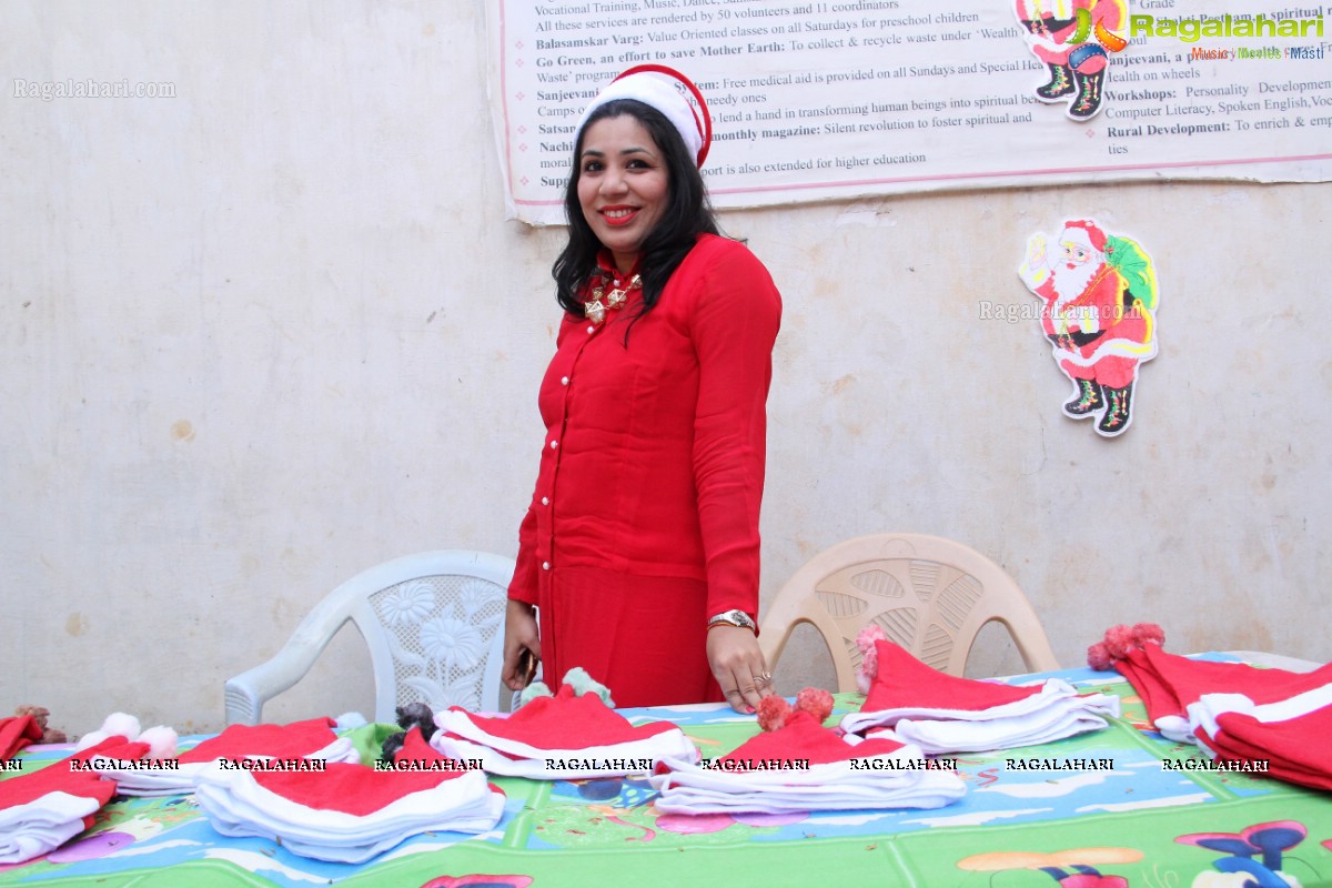 The Spreading Smiles Event by Samanvay Ladies Club at Nachiketa Tapovan School, Hyderabad