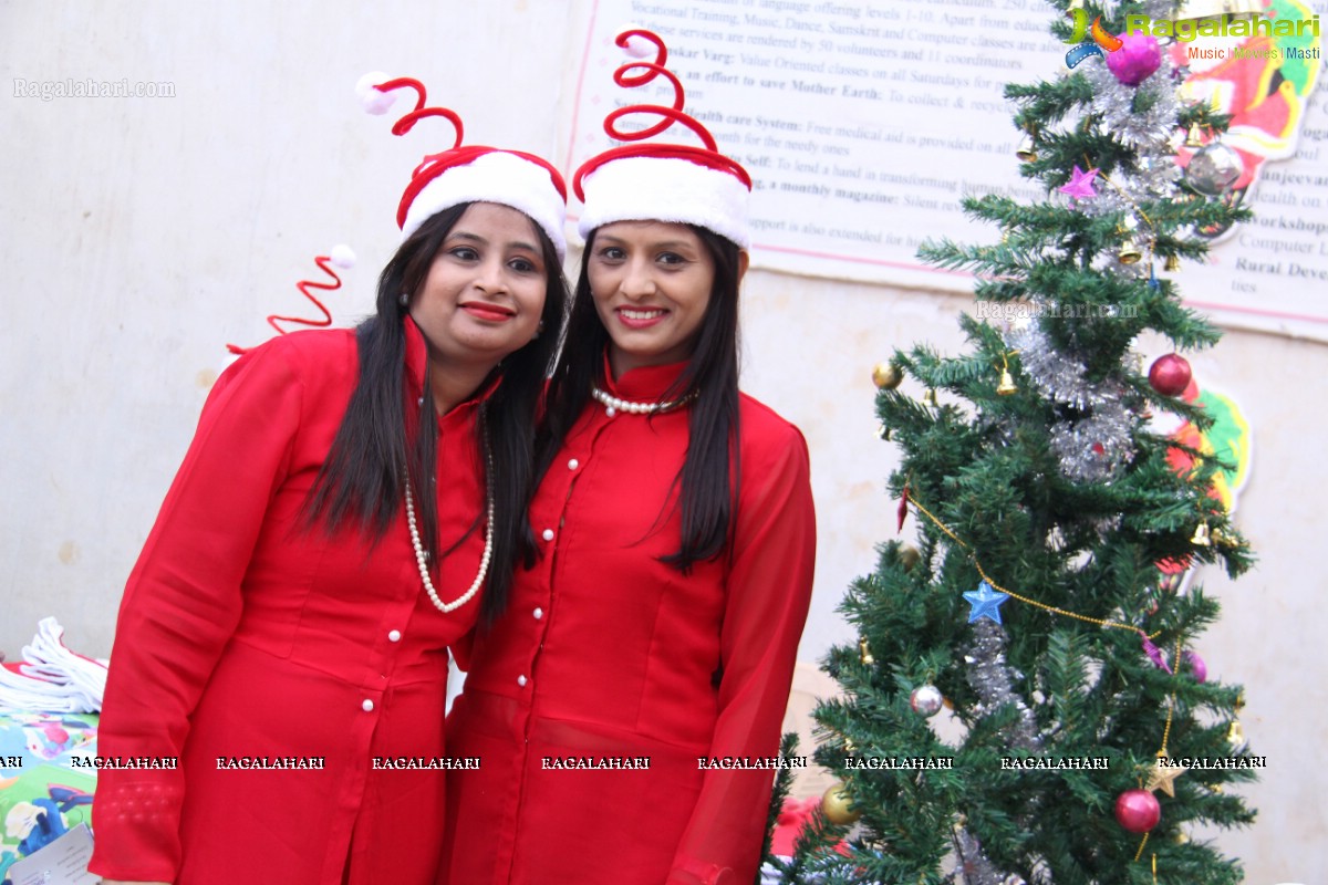 The Spreading Smiles Event by Samanvay Ladies Club at Nachiketa Tapovan School, Hyderabad