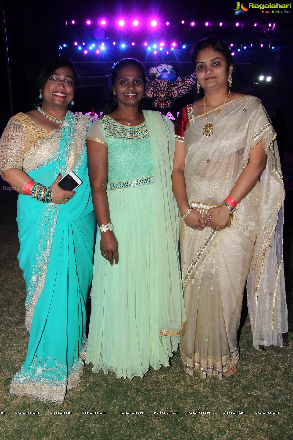 New Year Party 2016 at Sandhya Convention, Hyderabad