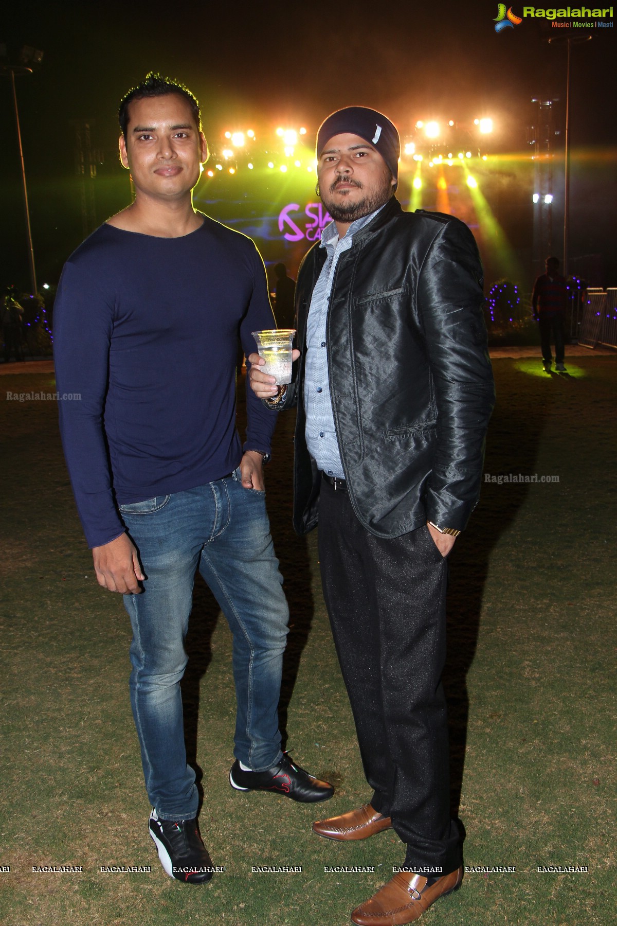 New Year Party 2016 at Sandhya Convention, Hyderabad