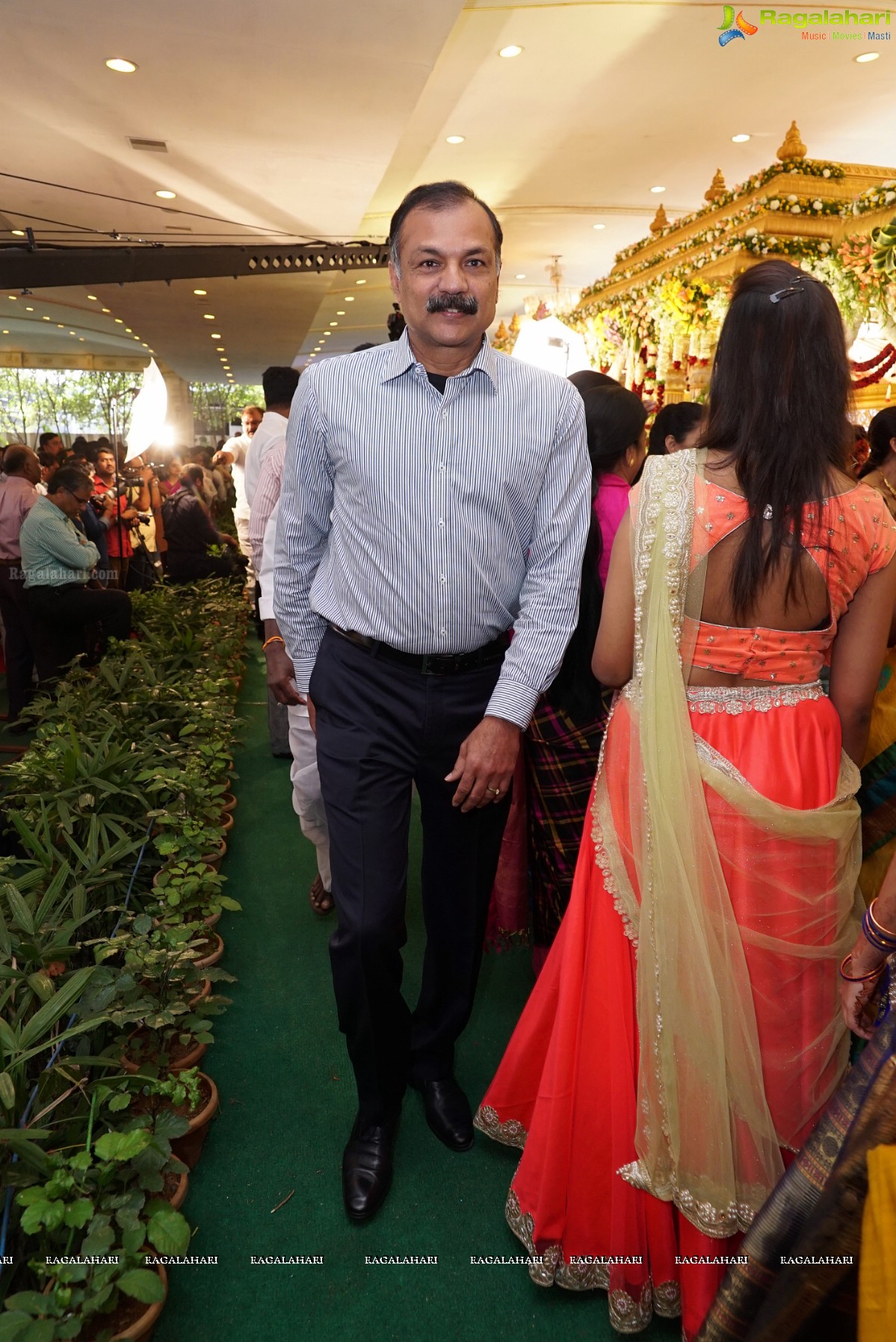 Grand Wedding of Sanjay and Divya at Imperial Gardens, Hyderabad