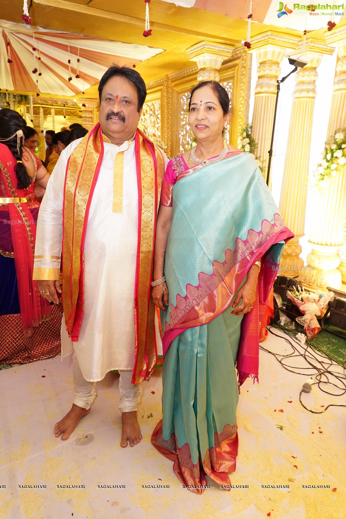 Grand Wedding of Sanjay and Divya at Imperial Gardens, Hyderabad