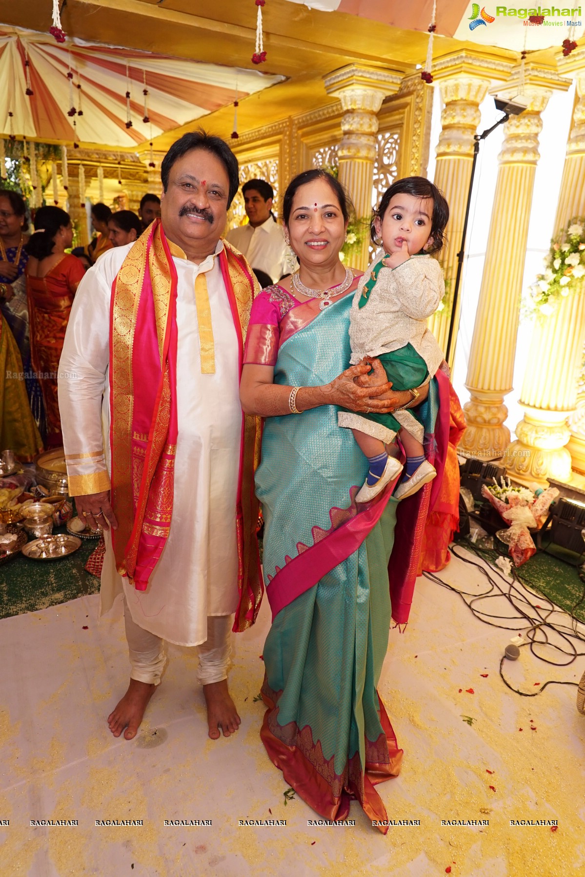 Grand Wedding of Sanjay and Divya at Imperial Gardens, Hyderabad