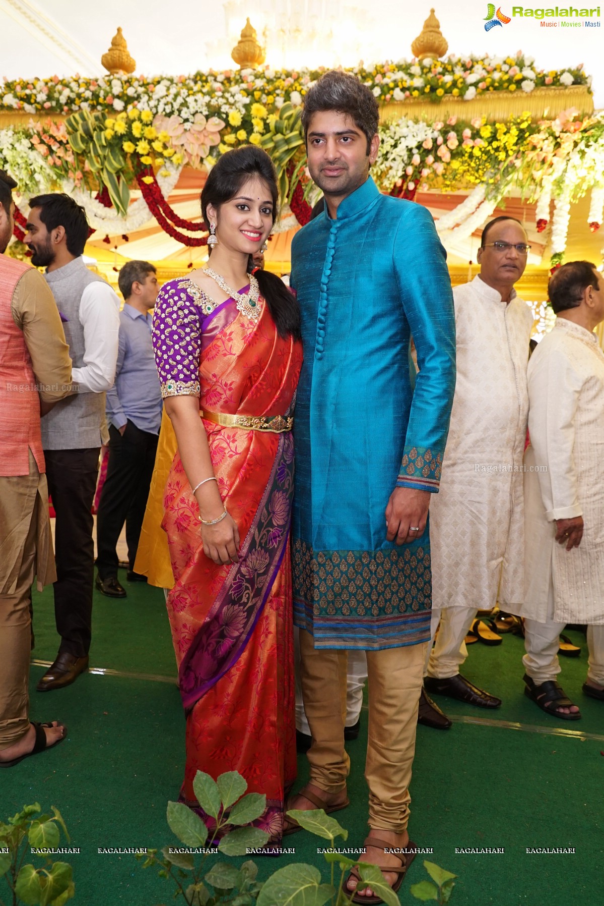 Grand Wedding of Sanjay and Divya at Imperial Gardens, Hyderabad