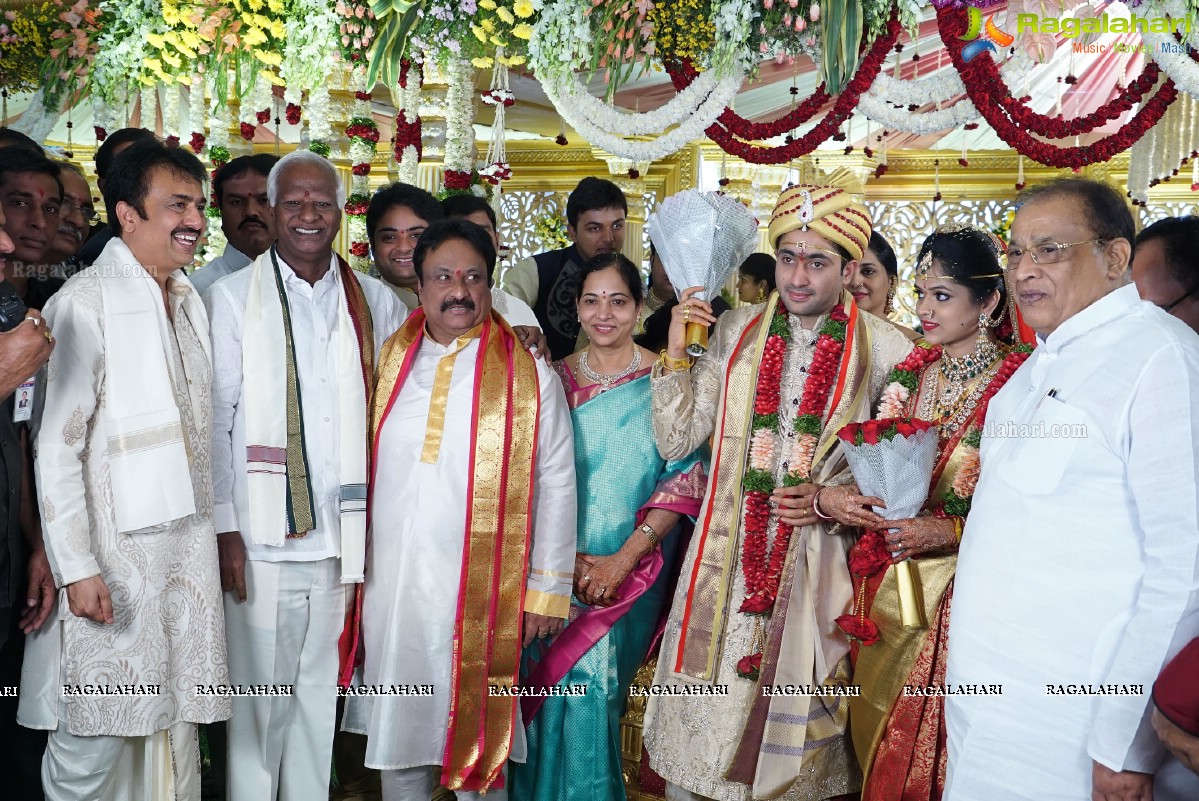 Grand Wedding of Sanjay and Divya at Imperial Gardens, Hyderabad