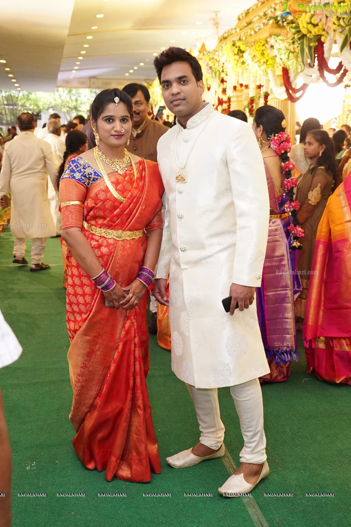 Grand Wedding of Sanjay and Divya at Imperial Gardens, Hyderabad