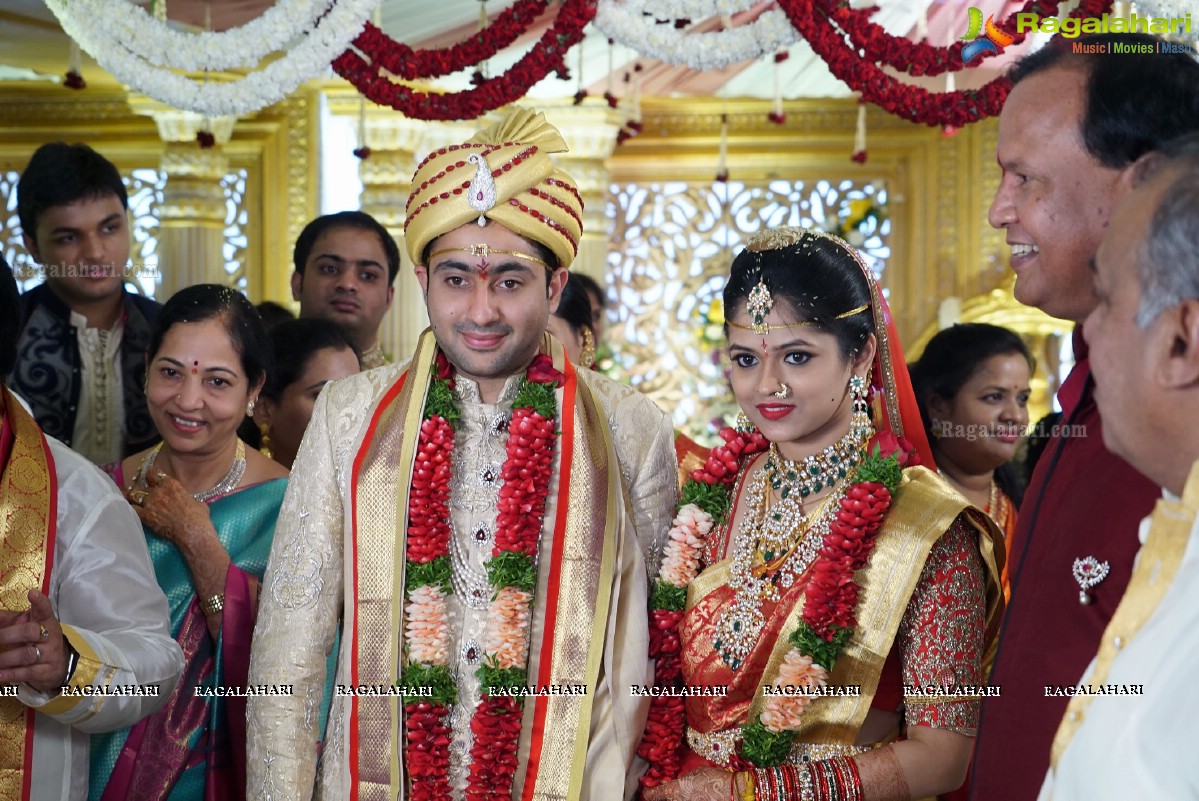 Grand Wedding of Sanjay and Divya at Imperial Gardens, Hyderabad