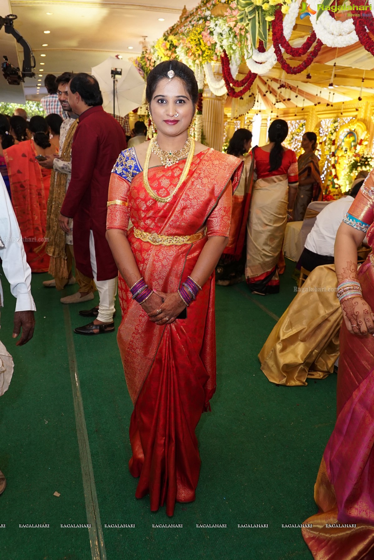 Grand Wedding of Sanjay and Divya at Imperial Gardens, Hyderabad