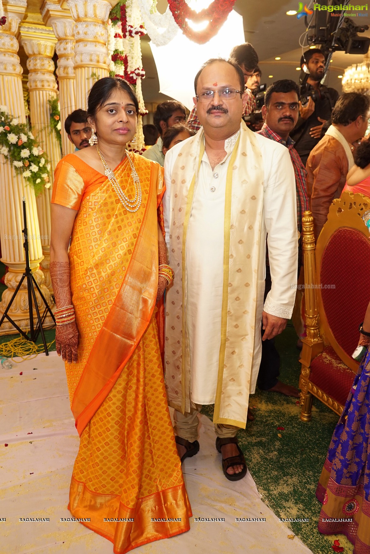 Grand Wedding of Sanjay and Divya at Imperial Gardens, Hyderabad