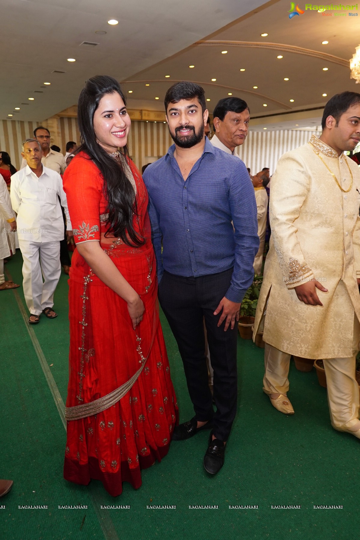 Grand Wedding of Sanjay and Divya at Imperial Gardens, Hyderabad