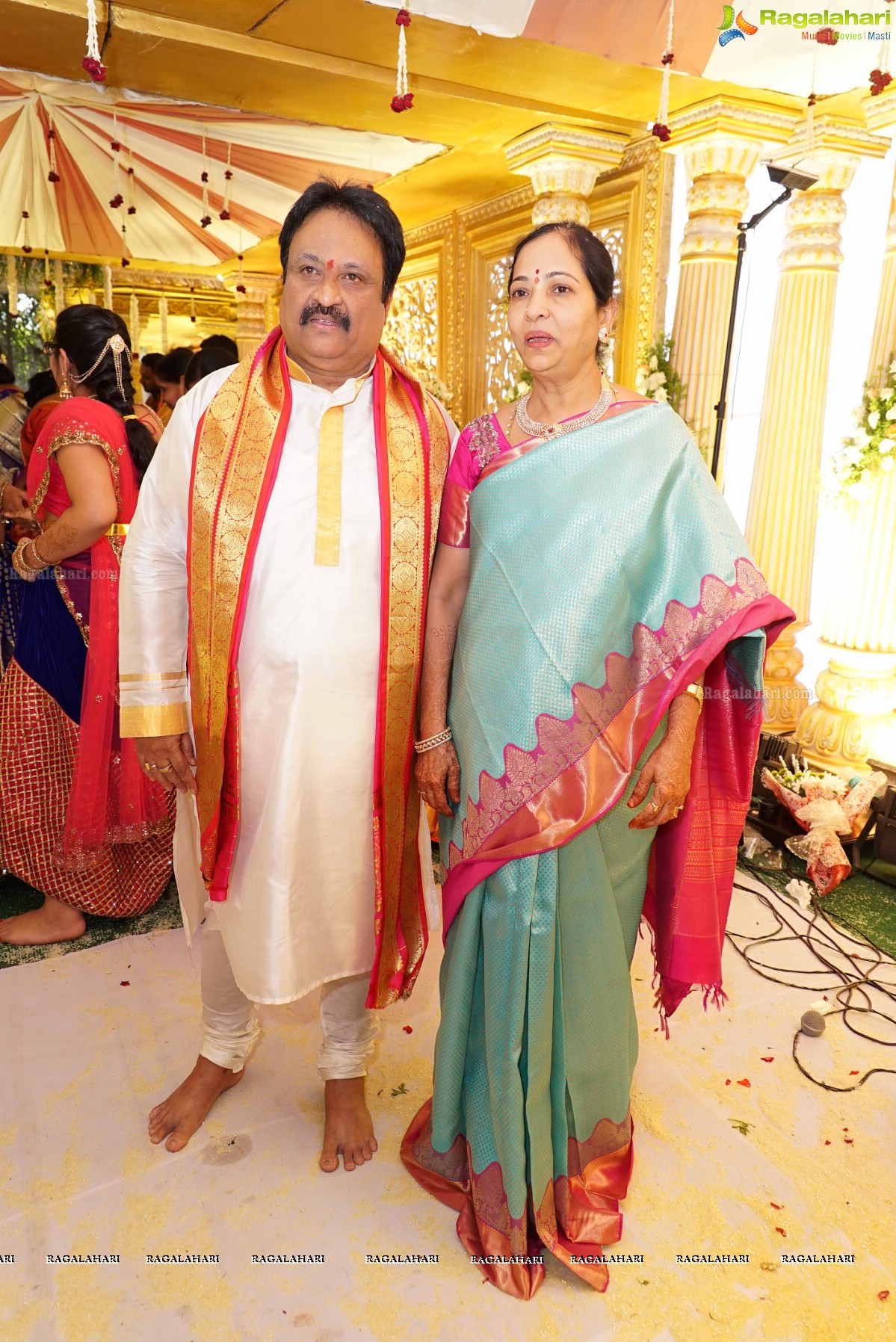 Grand Wedding of Sanjay and Divya at Imperial Gardens, Hyderabad