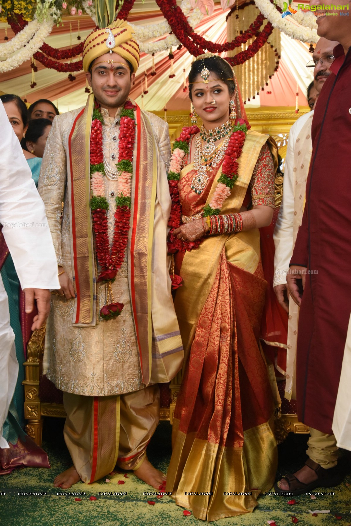 Grand Wedding of Sanjay and Divya at Imperial Gardens, Hyderabad