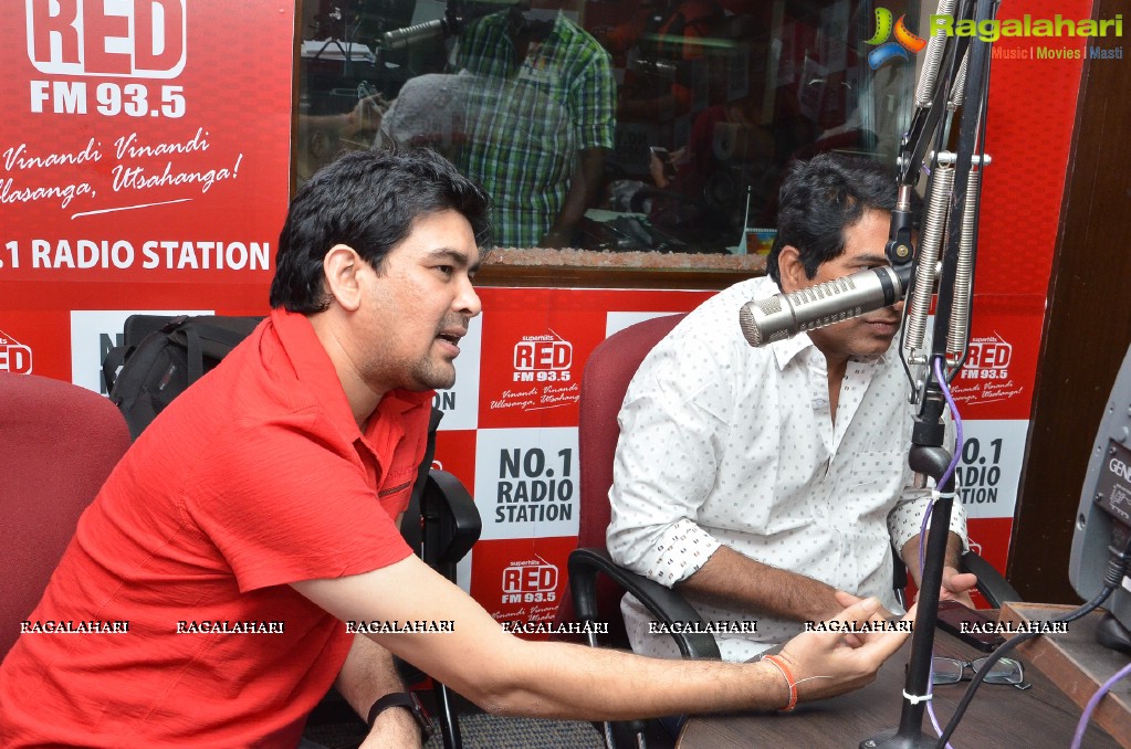 Shourya Song Launch at 93.5 Red FM, Hyderabad
