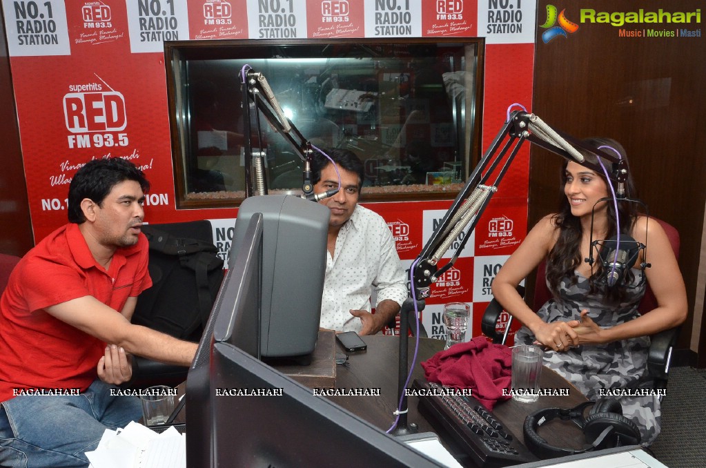 Shourya Song Launch at 93.5 Red FM, Hyderabad