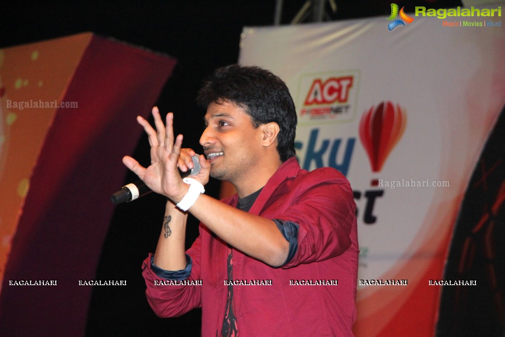 TeenMaar Nite by RP Patnaik and Singer Smita at ACT Sky Fest 2015, Hyderabad