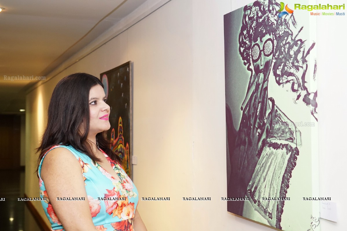 Solo Art Exhibition at Muse Art Gallery, Hyderabad