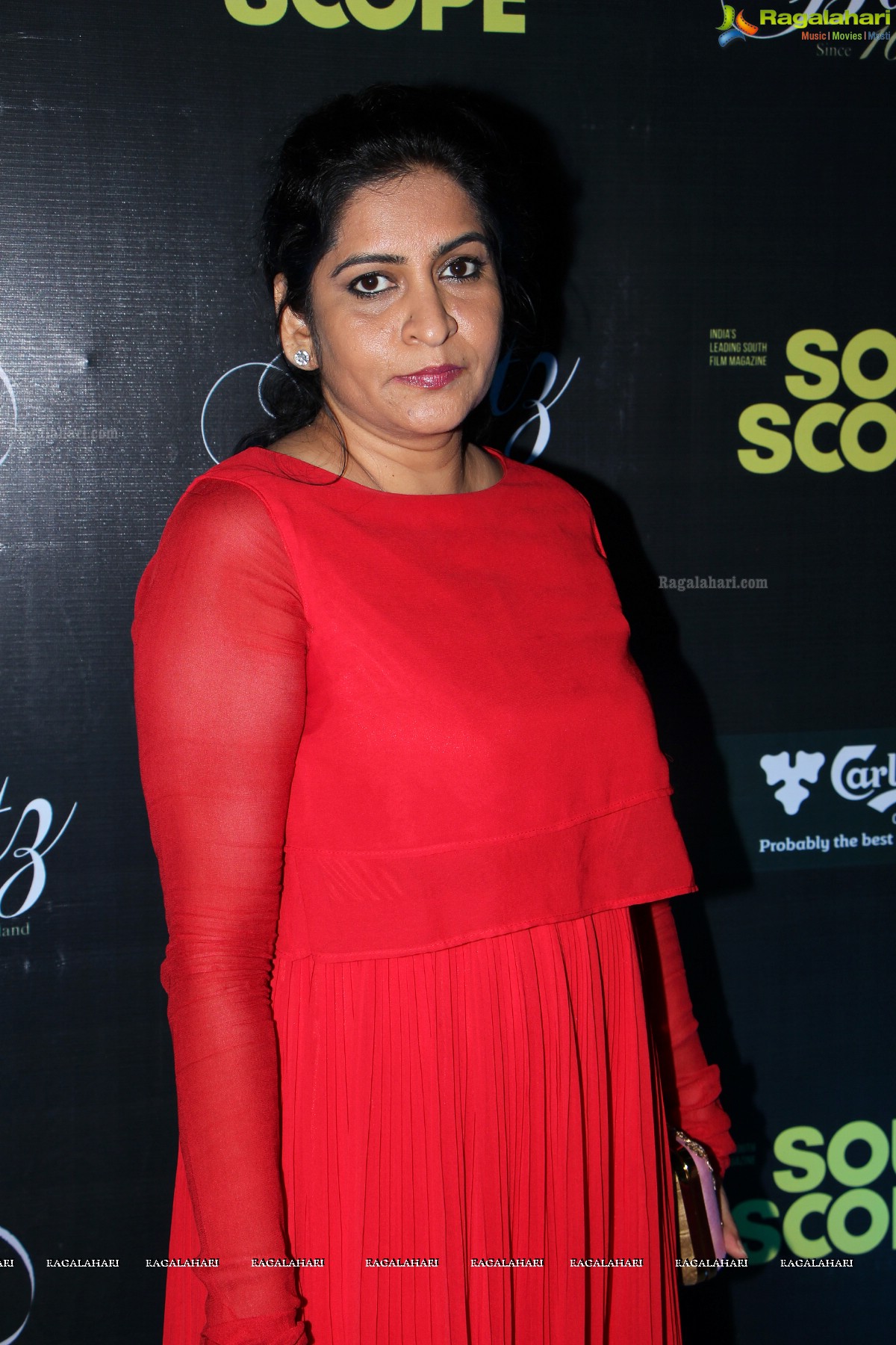 Bootz South Scope Calendar 2016 Launch by Shriya Saran and Vikram at Olive Bistro, Hyderabad