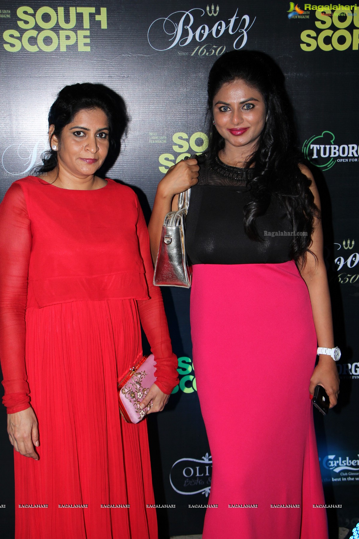 Bootz South Scope Calendar 2016 Launch by Shriya Saran and Vikram at Olive Bistro, Hyderabad