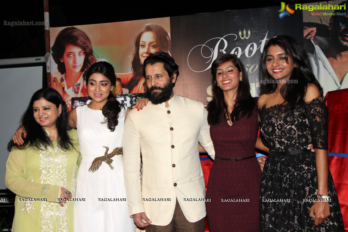 Bootz South Scope Calendar 2016 Launch by Shriya Saran and Vikram at Olive Bistro, Hyderabad