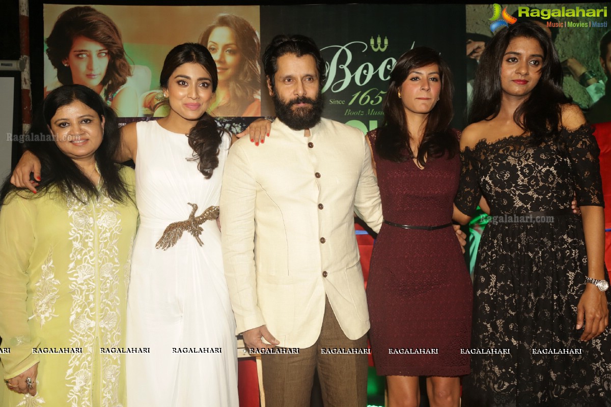 Bootz South Scope Calendar 2016 Launch by Shriya Saran and Vikram at Olive Bistro, Hyderabad