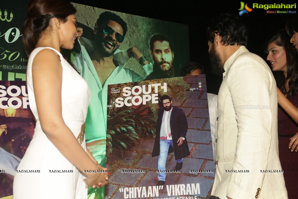 Bootz South Scope Calendar 2016 Launch by Shriya Saran and Vikram at Olive Bistro, Hyderabad