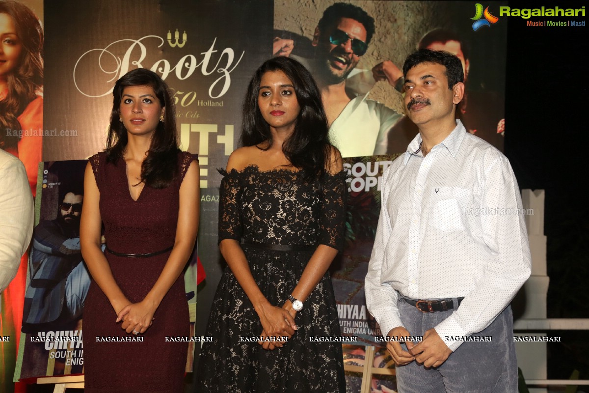 Bootz South Scope Calendar 2016 Launch by Shriya Saran and Vikram at Olive Bistro, Hyderabad