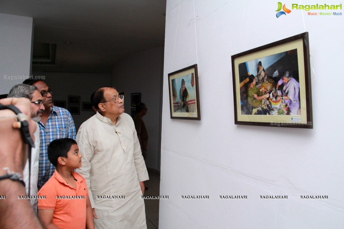 Telangana Culture and Heritage by K Ramesh Babu at State Gallery of Art, Madhapur, Hyderabad