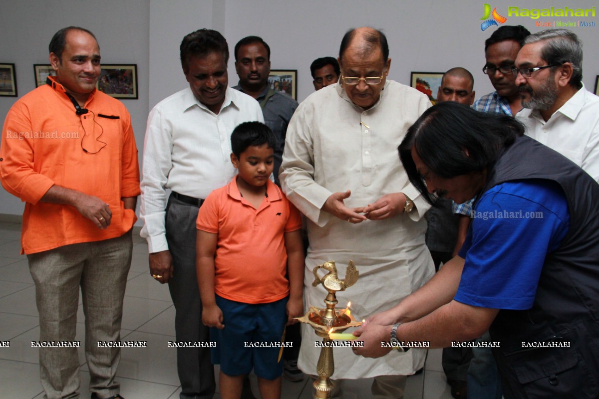 Telangana Culture and Heritage by K Ramesh Babu at State Gallery of Art, Madhapur, Hyderabad