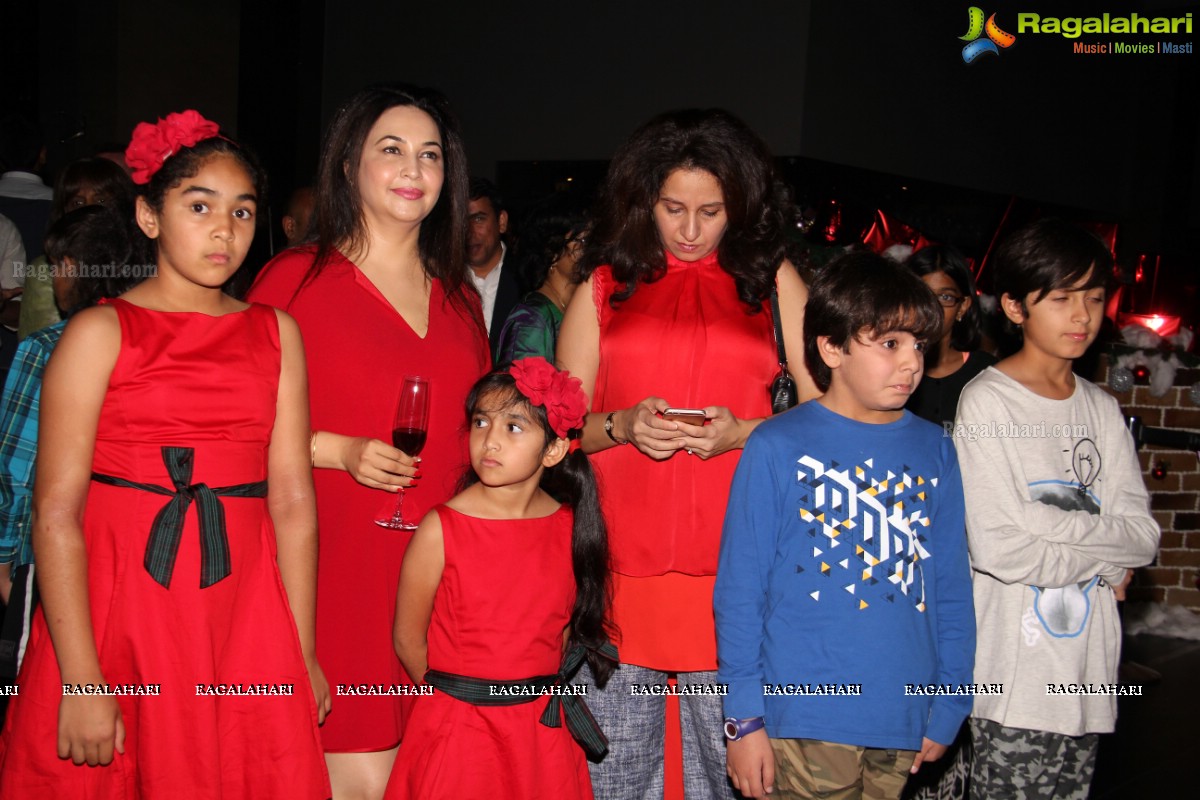 Christmas Annual Tree Lighting Ceremony 2015 at Westin Hyderabad Mindspace