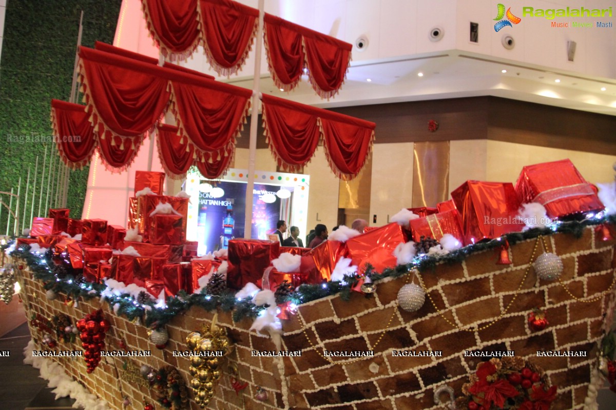 Christmas Annual Tree Lighting Ceremony 2015 at Westin Hyderabad Mindspace