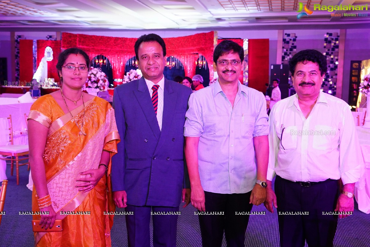 Trupti and Ankit Wedding Reception, Hyderabad