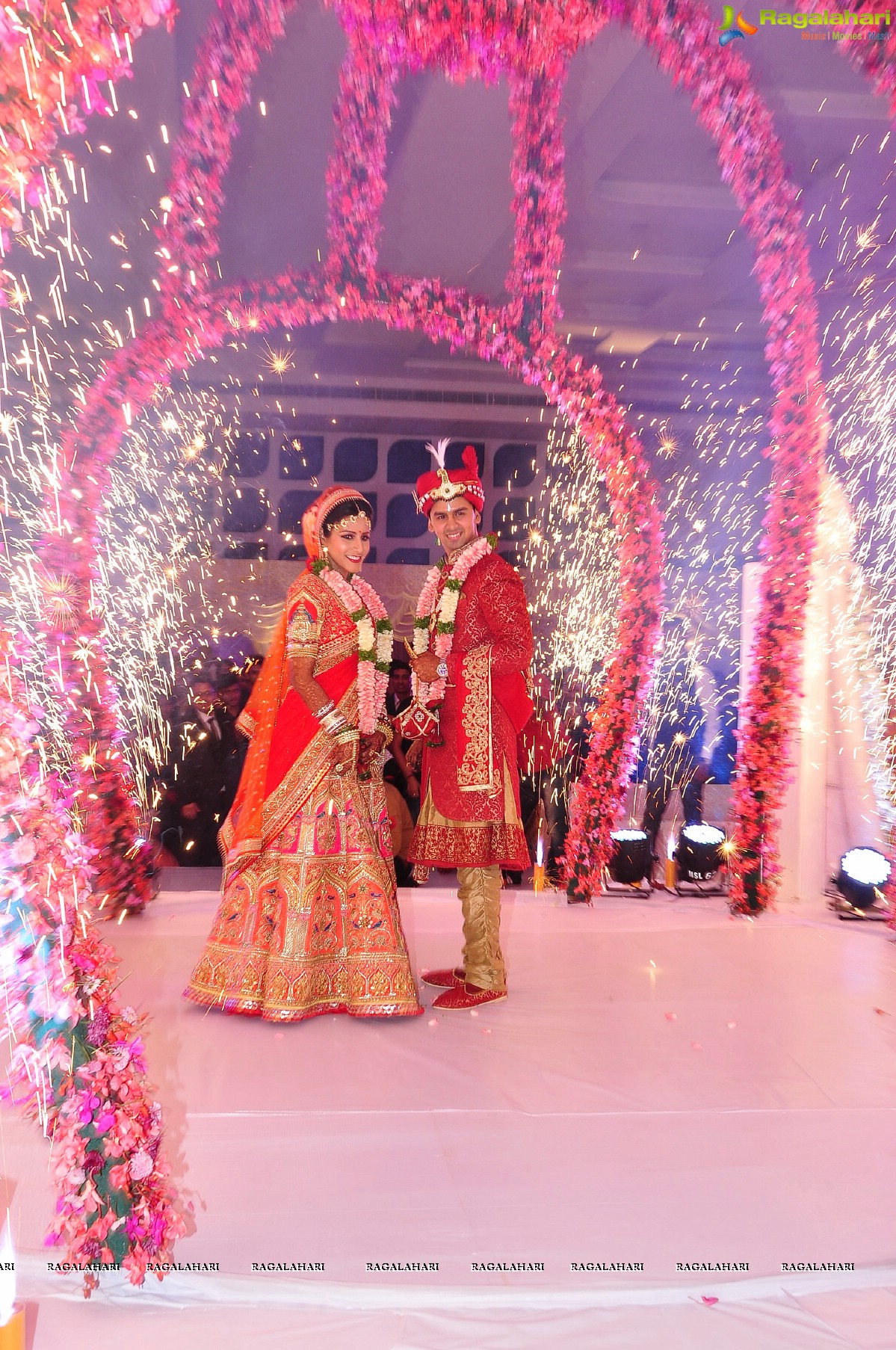 Trupti and Ankit Wedding Reception, Hyderabad